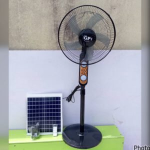 SOLAR RECHARGEABLE FAN with inner mosquito killer light